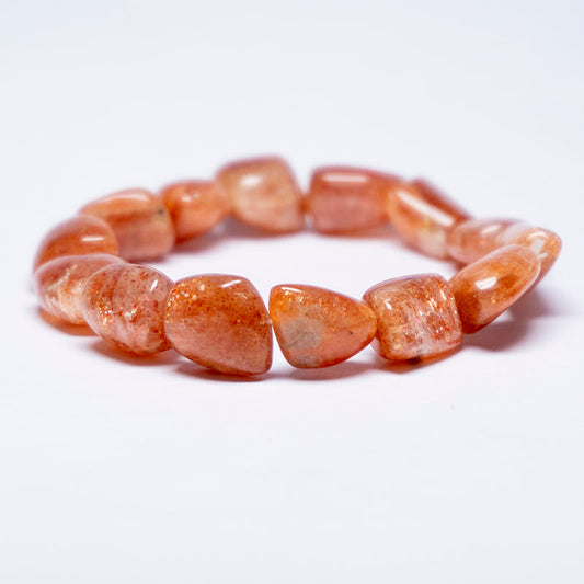Oregon Sunstone Crystal Tumble Bracelet