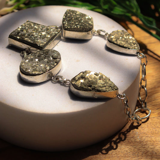 Real Pyrite Bracelet