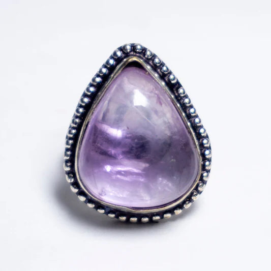 Amethyst Crystal Ring