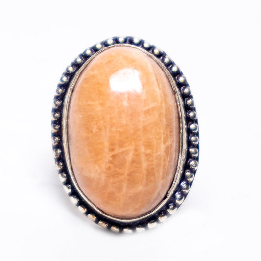 Scolecite Crystal Ring
