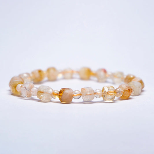 Citrine Crystal Fancy Bracelet