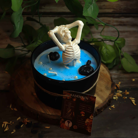 Premium Edition Halloween/Samhain Intention Candle/Altar Candle/Ritual Candle