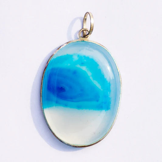 Nicolo Onyx Crystal Oval Pendant