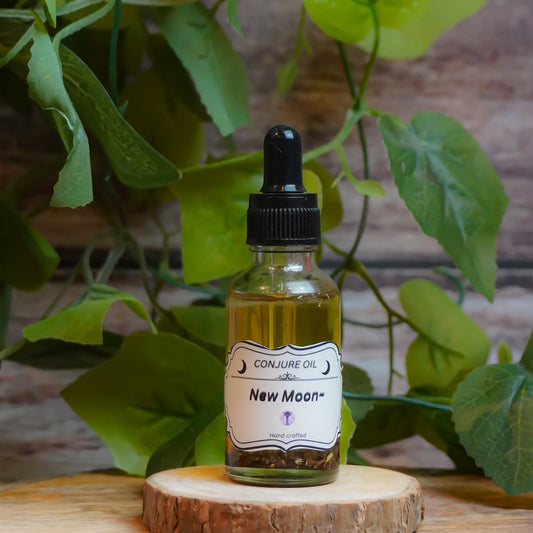 New Moon Ritual Conjure Oil / Hoodoo Oil / Intention Oil