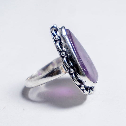 Amethyst Crystal Ring
