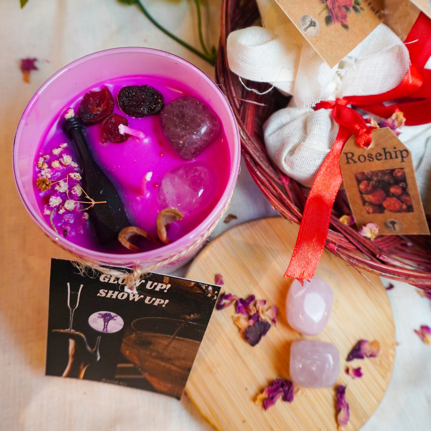 The Glow Up Show Up! Candle Bundle