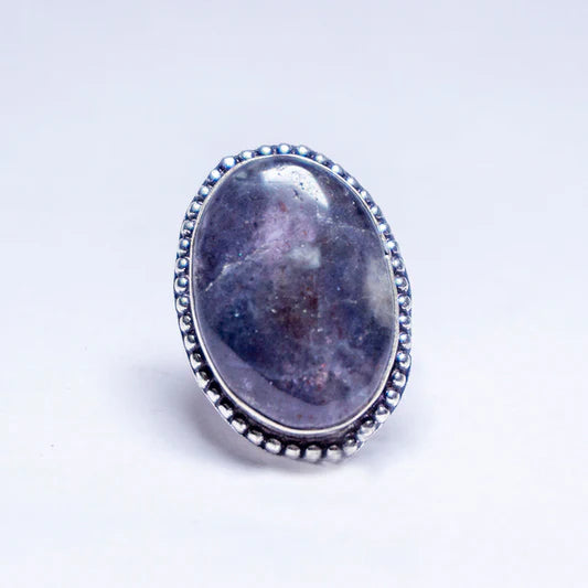 Amethyst Crystal Ring