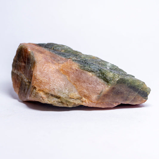 Bi-Colored Tourmaline Crystal Raw Stone