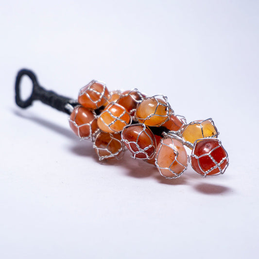 Silver Carnelian Hanger