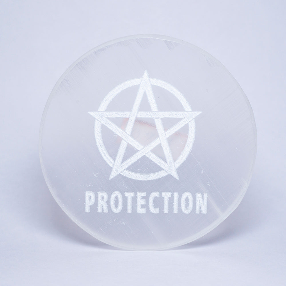 Protection Selenite Crystal Slab