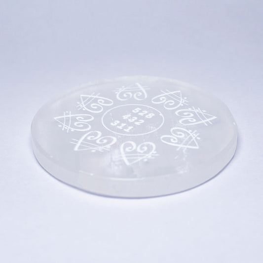 Reiki Divine Selenite Crystal Slab