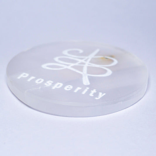 Prosperity Selenite Crystal Slab