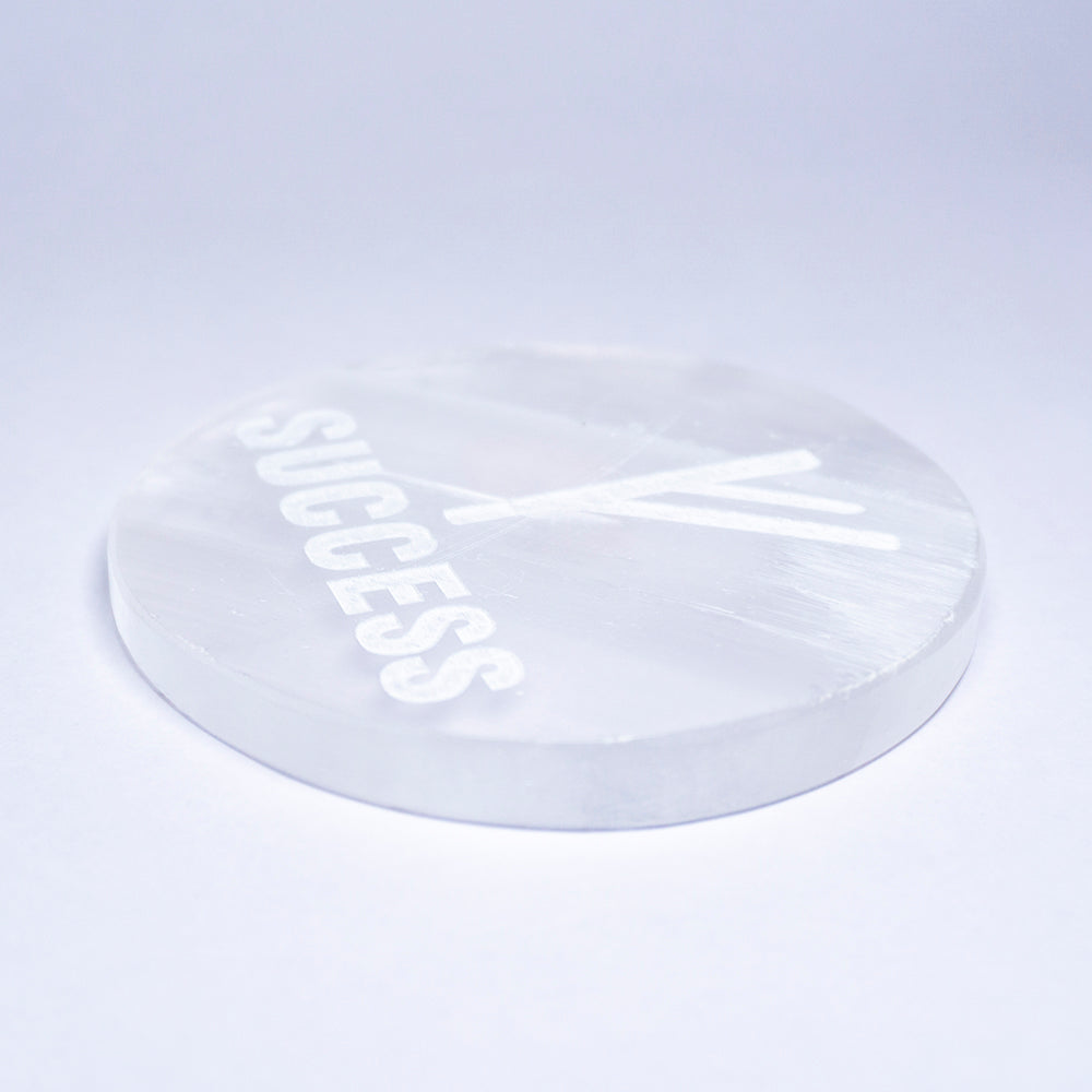 The Success Selenite Crystal Slab
