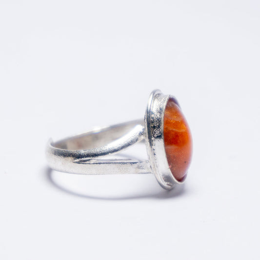 Sunstone Crystal Ring
