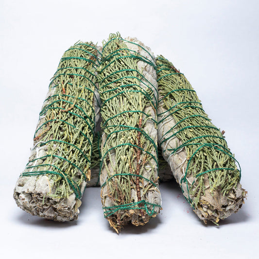 Pack Of 4 - Sage With Cedar Smudge Stick Bundle
