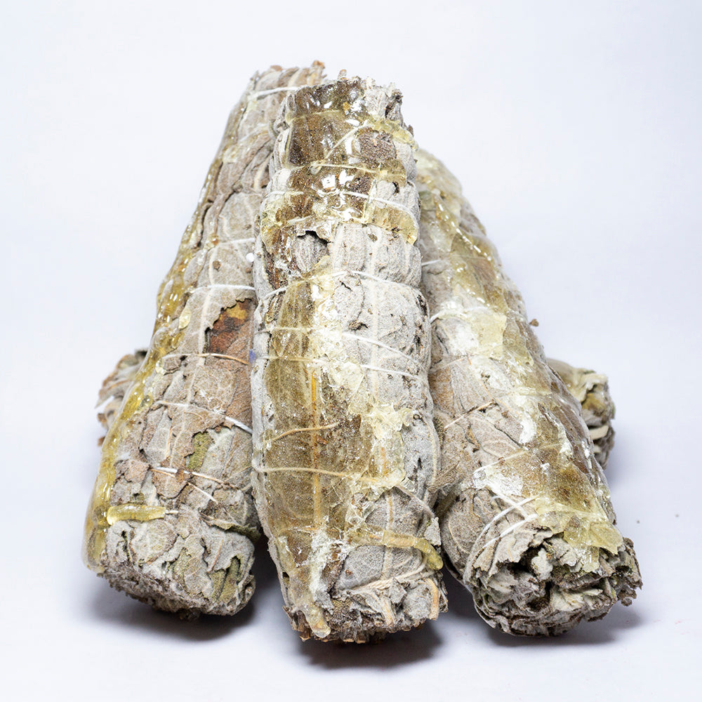 Pack Of 4 - Sage With Copal Smudge Stick Bundle