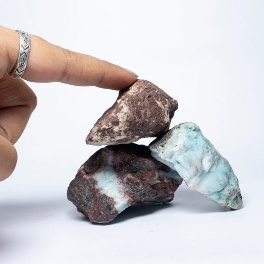 Larimar Crystal Raw Stone