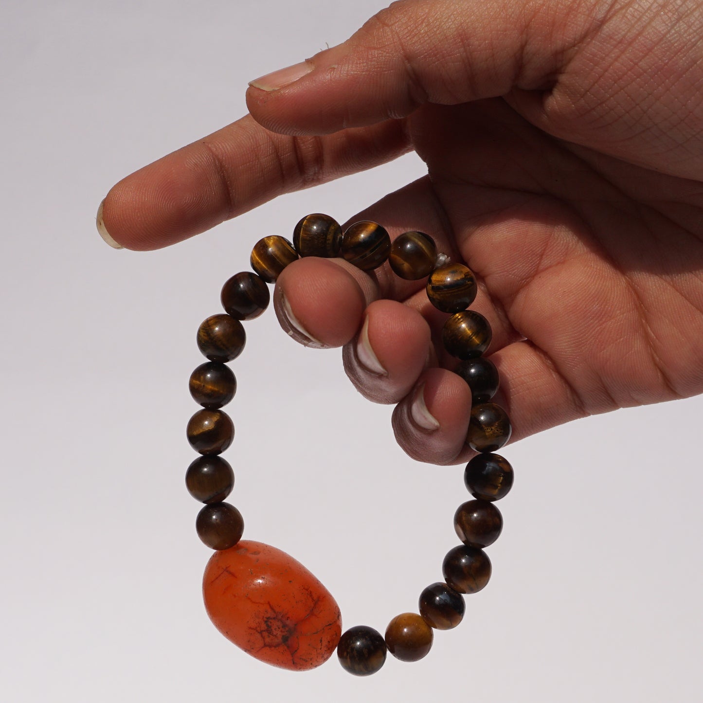 Courage, Banishing Blockages, Courage, Motivation, Clarity Crystal And Stone Combination Bracelet Jewellery
