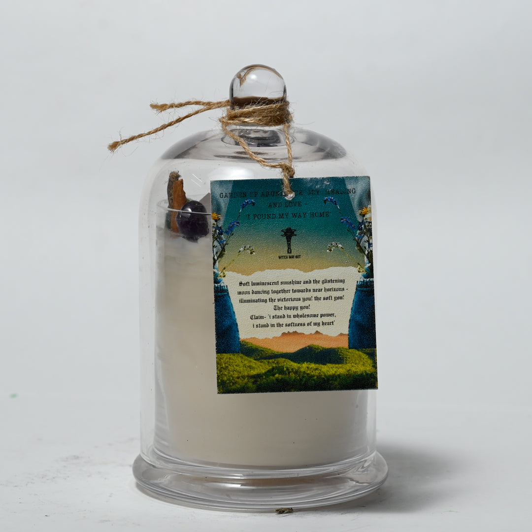 Garden Of Happiness , Angel Guidance , Manifestation Candle At Its Best Intention Candle/Altar Candle/Ritual Candle