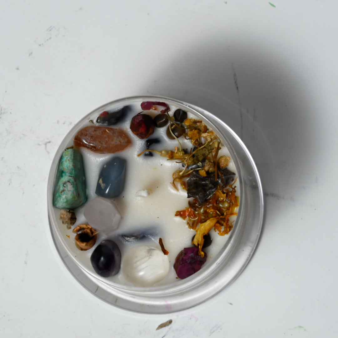 Garden Of Happiness , Angel Guidance , Manifestation Candle At Its Best Intention Candle/Altar Candle/Ritual Candle
