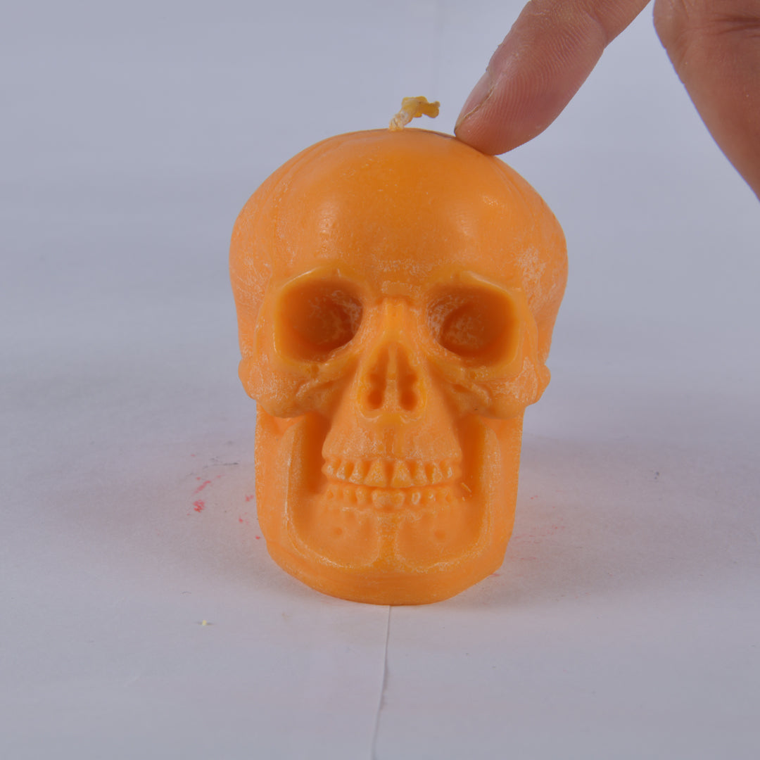 Gothic figure candle for artistic interior aesthetics