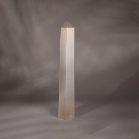 Real Selenite Crystal Tower