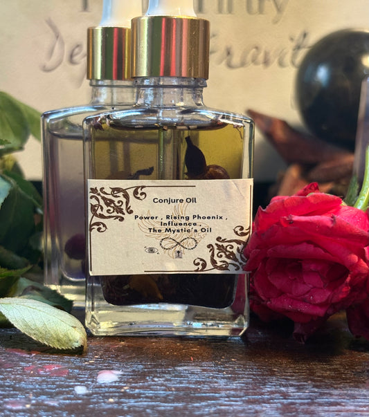 Power Rising Phoenix Influence Mystic's Conjure Oil ritual blend