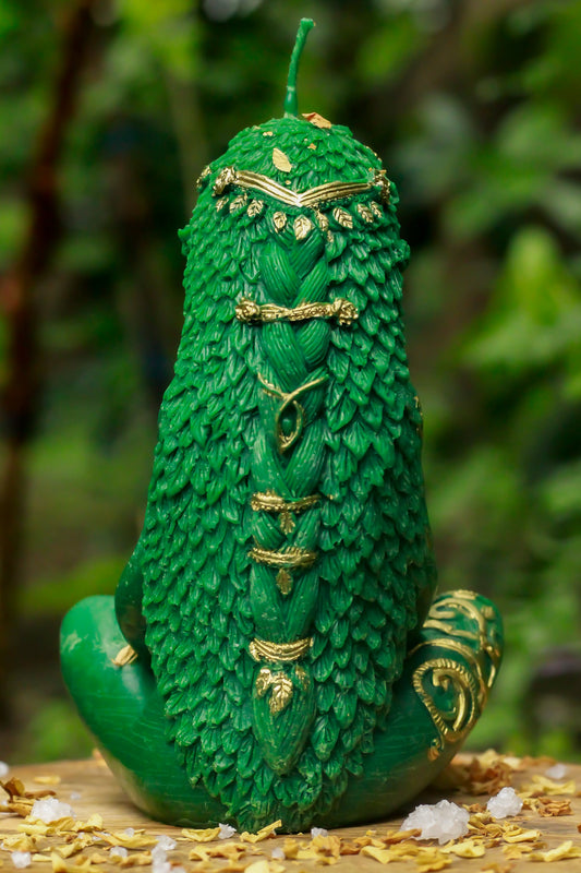 Real Goddess Gaia - Daily Ritual Candle And Decor.