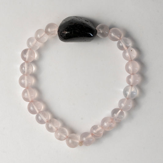 Connects The Crown Chakra To Your Highest Self Motivating You To Release All Those Blockages Which Kept Your Heart Chakra Closed Off Crystal And Stone Combination Bracelet Jewellery