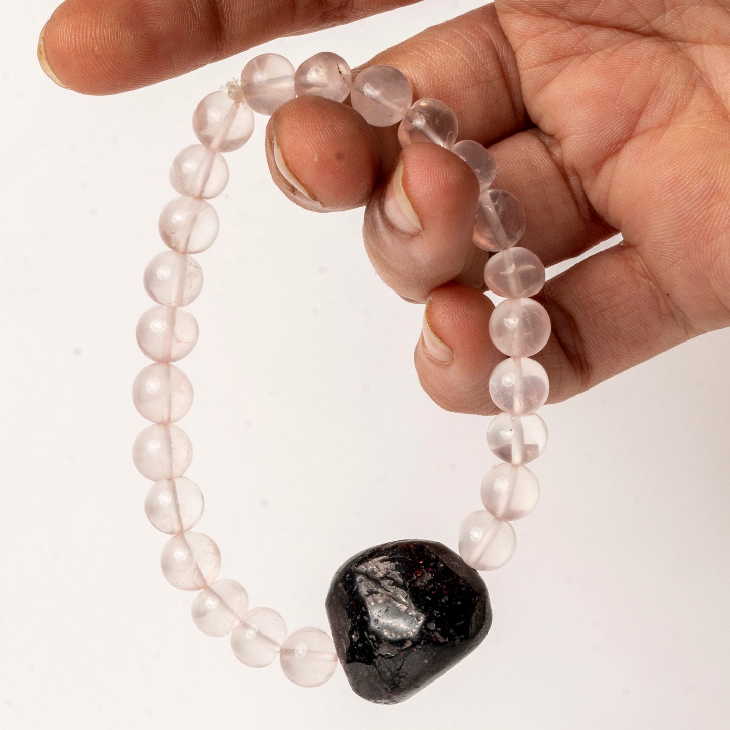 Connects The Crown Chakra To Your Highest Self Motivating You To Release All Those Blockages Which Kept Your Heart Chakra Closed Off Crystal And Stone Combination Bracelet Jewellery