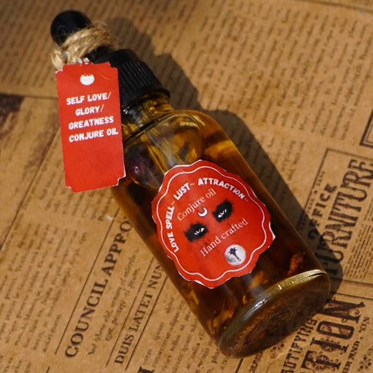 Real Love Spell/Lust/Attraction Conjure Oil / Hooddoo Oil / Intention Oil