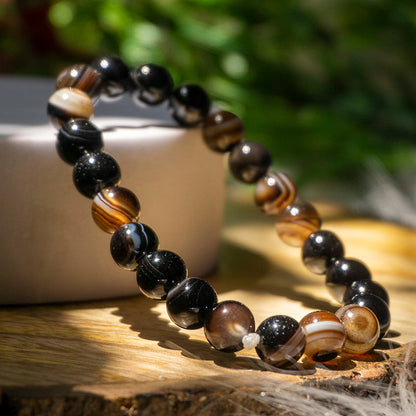 Sulemani Hakik Crystal Bead Bracelet
