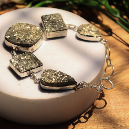 Real Pyrite Bracelet