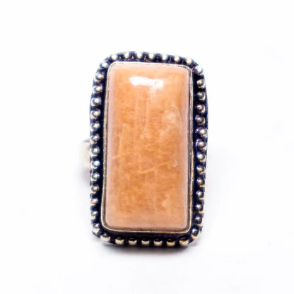 Scolecite Crystal Ring