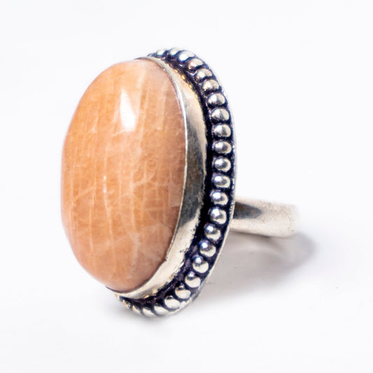 Scolecite Crystal Ring