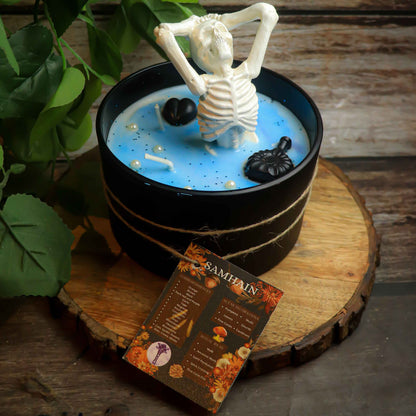 Premium Edition Halloween/Samhain Intention Candle/Altar Candle/Ritual Candle