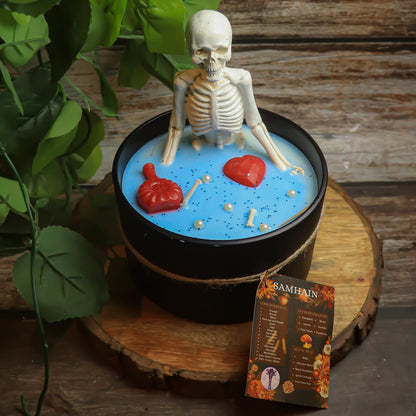 Premium Edition Halloween/Samhain Intention Candle/Altar Candle/Ritual Candle