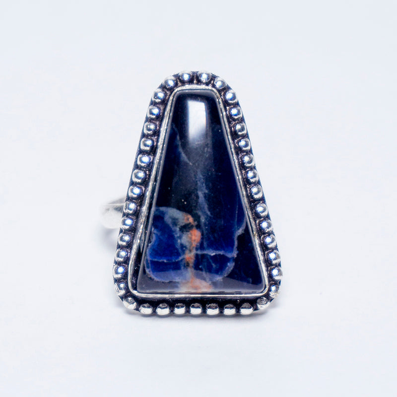 Lapis Lazuli Crystal Ring