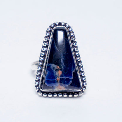 Lapis Lazuli Crystal Ring
