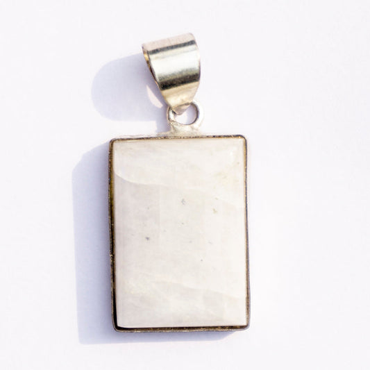 Rainbow Moonstone Crystal Pendant