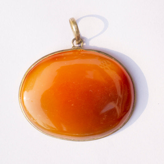 Carnelian Crystal Pendant