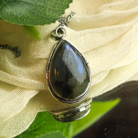 Real Labradorite Pendent