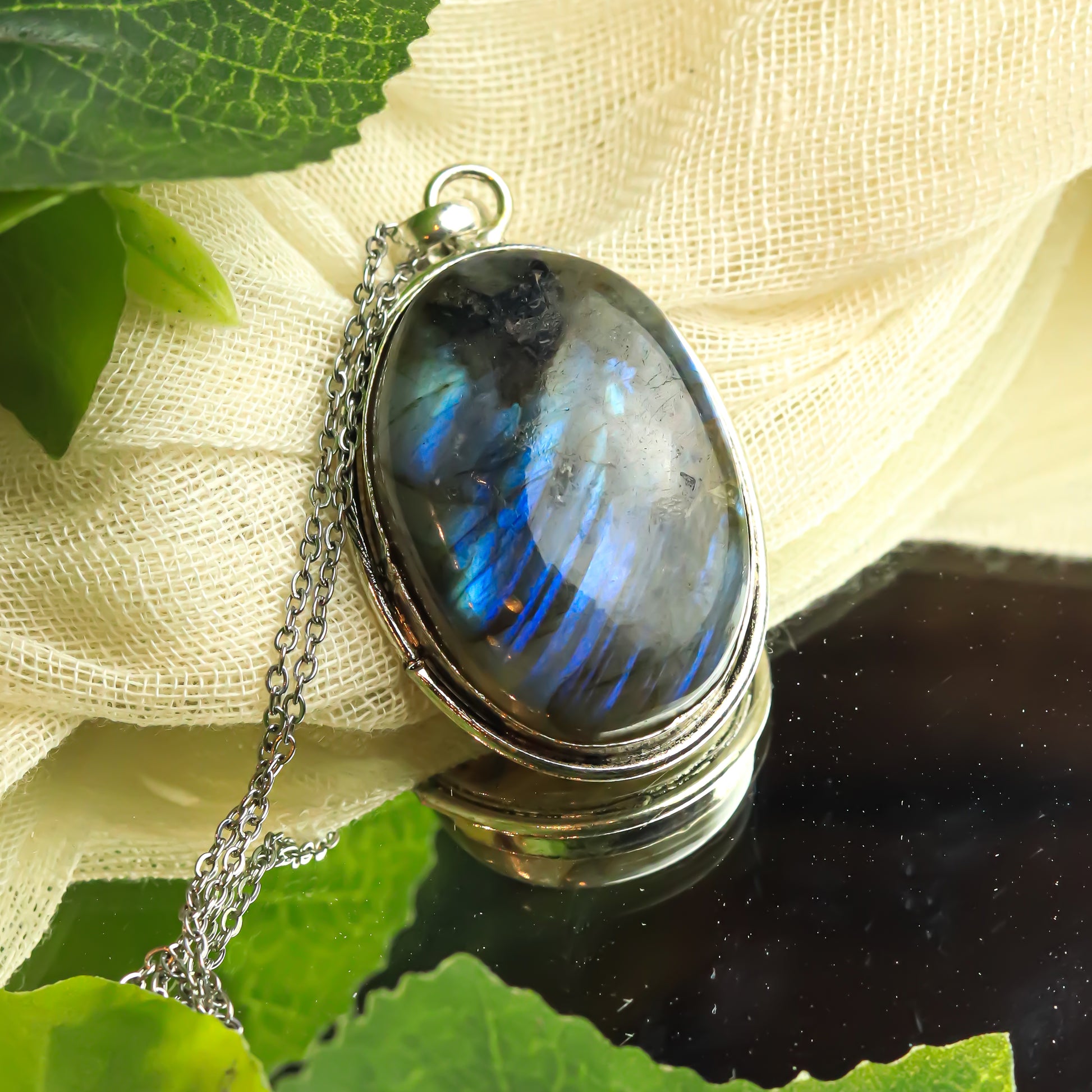 Real Labradorite Pendent