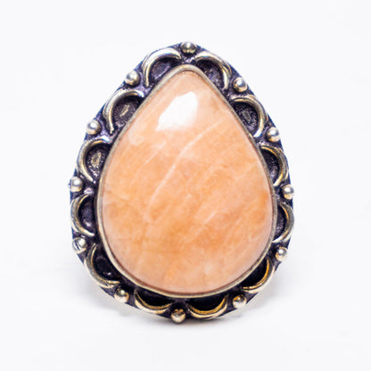 Scolecite Crystal Ring