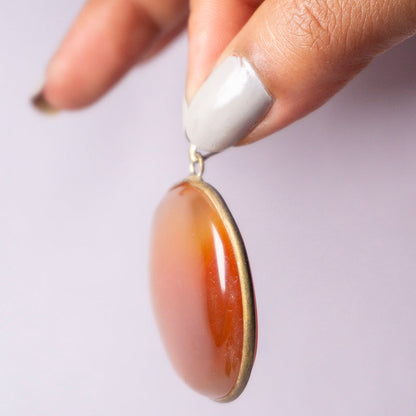 Carnelian Crystal Pendant