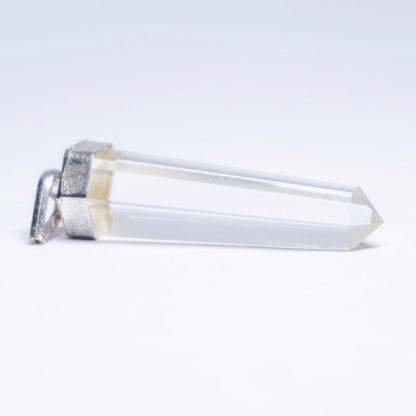 Clear Quartz Crystal Point Pendant