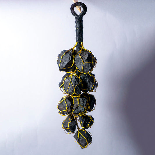 Golden Black Tourmaline Hanger