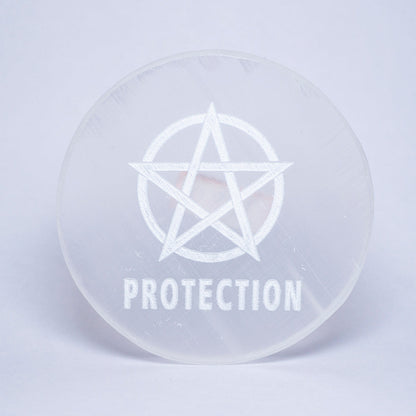 Protection Selenite Crystal Slab