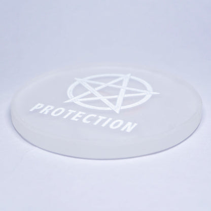 Protection Selenite Crystal Slab