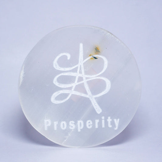 Prosperity Selenite Crystal Slab